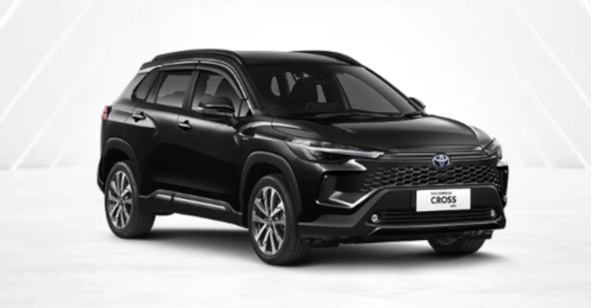 toyota jakarta corolla cross hev front