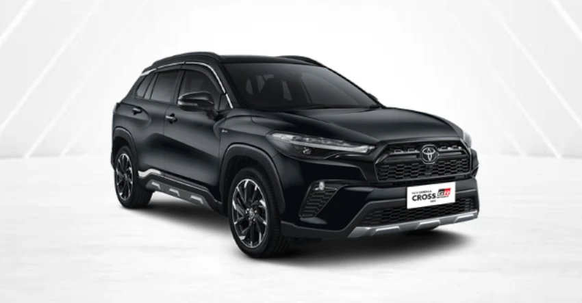 toyota jakarta corolla cross hev gr sport front