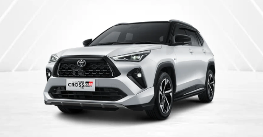 toyota jakarta yaris cross hev front