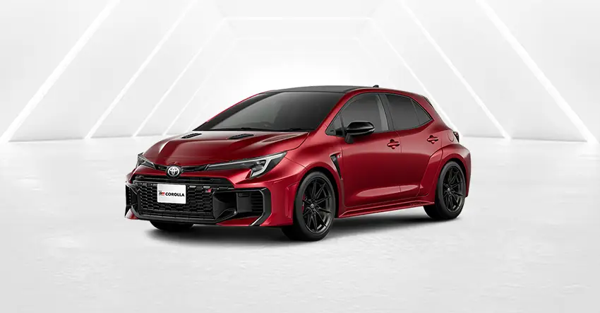 front New GR Corolla
