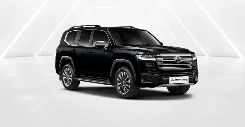 front New Land Cruiser Hybrid EV