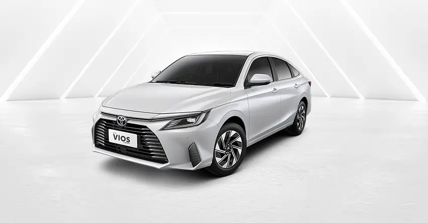 front New Vios Hybrid EV